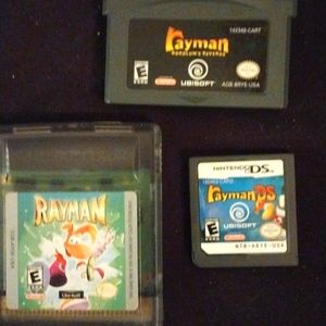 Rayman set of 3 ...